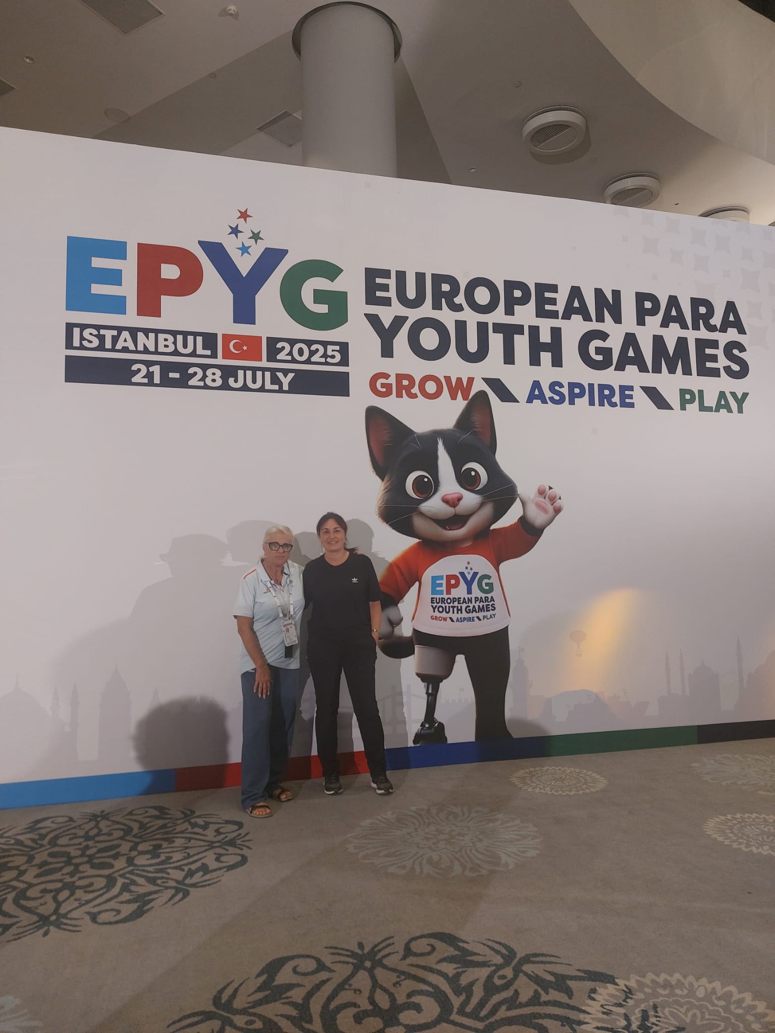 María Úcar Calvo participa como árbitra de boccia en los Juegos Europeos de la Juventud Paralímpica en Estambul